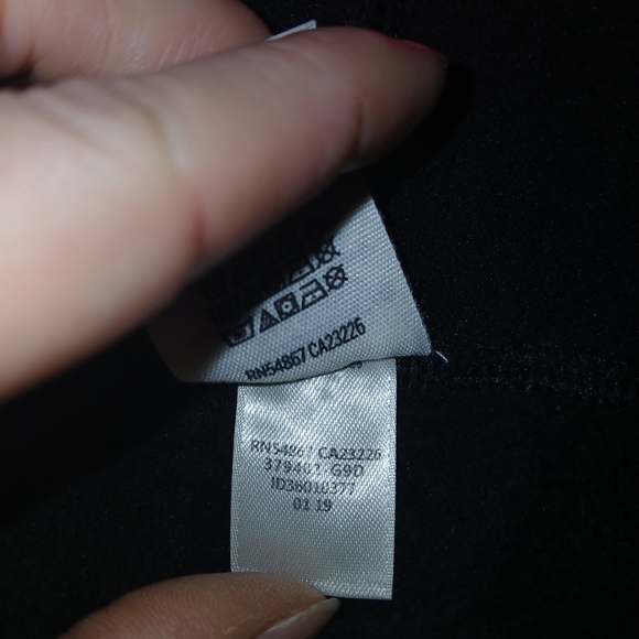 PINK Victoria's Secret Black Shorts with Leopard Trim Dog And Crest VGUC - Picture 5 of 7